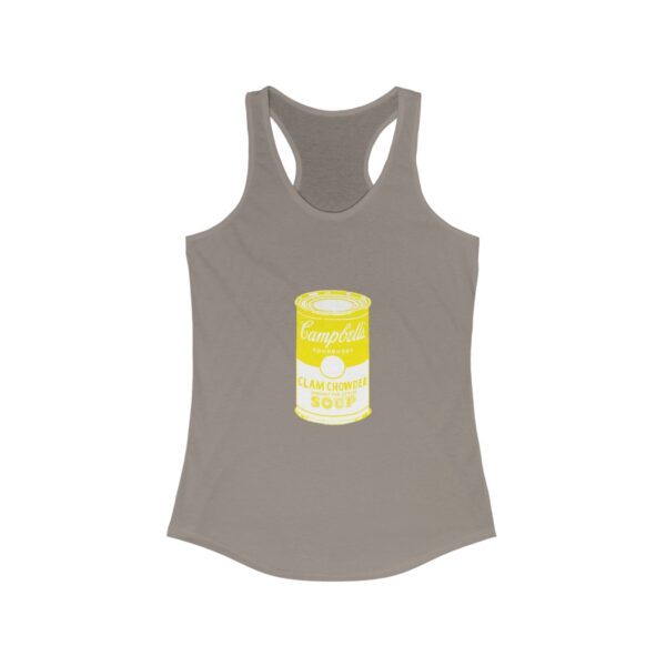 Yellow Pop Art Can Women's Ideal Racerback Tank - Image 15