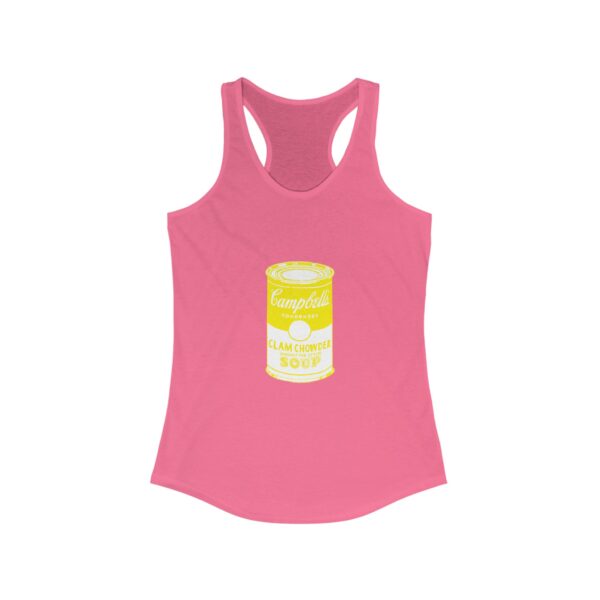 Yellow Pop Art Can Women's Ideal Racerback Tank - Image 17