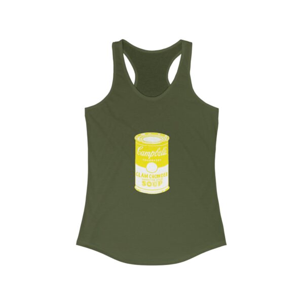 Yellow Pop Art Can Women's Ideal Racerback Tank - Image 23