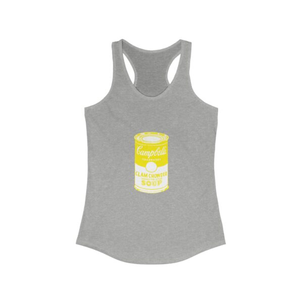 Yellow Pop Art Can Women's Ideal Racerback Tank