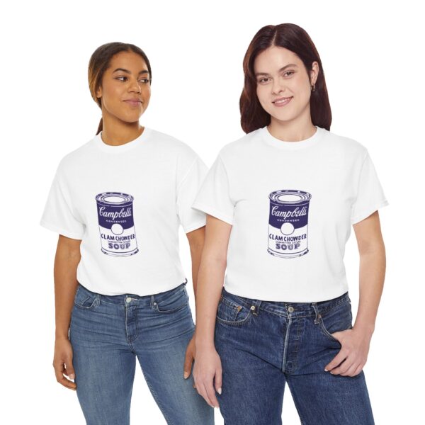 Deep Purple Pop Art Soup Can T-Shirt - Image 16