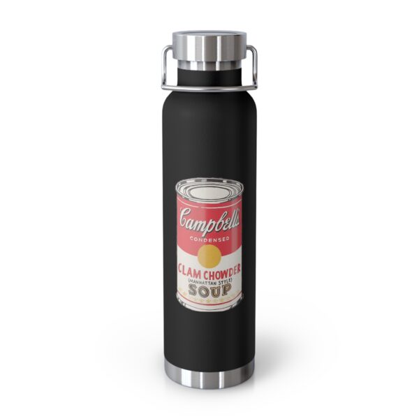 Pop Art Soup Can Copper Vacuum Insulated Bottle, 22oz - Image 2