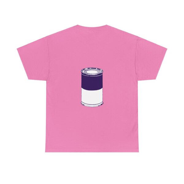 Deep Purple Pop Art Soup Can T-Shirt - Image 3