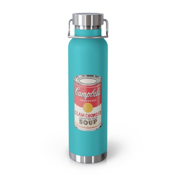 Pop Art Soup Can Copper Vacuum Insulated Bottle, 22oz - Image 14