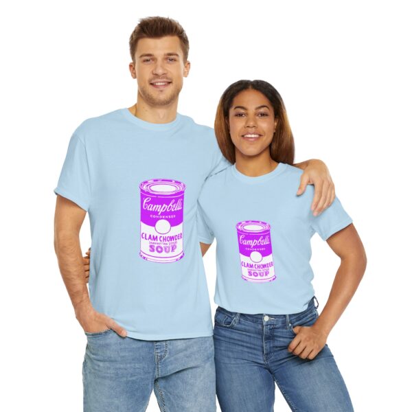 Pink Pop Art Soup Can T-Shirt