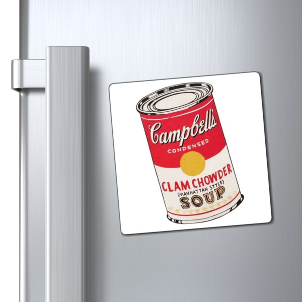 Pop Art Soup Can Fridge Magnet - Image 3