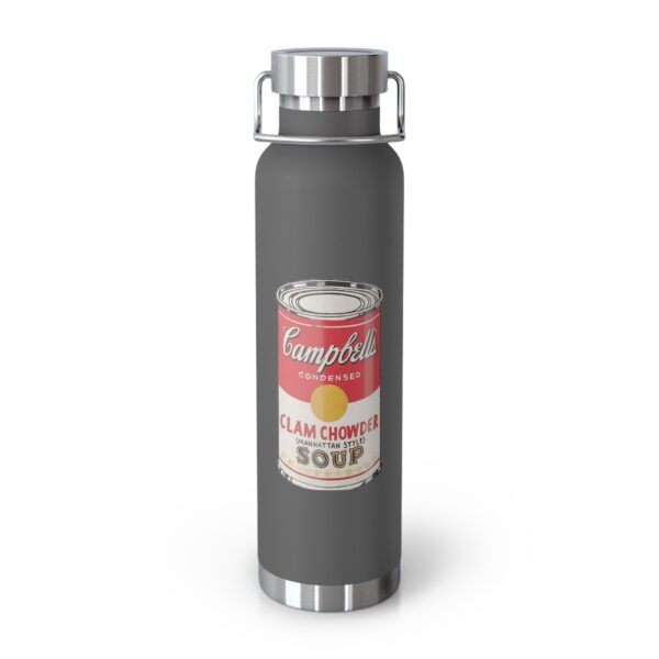 Pop Art Soup Can Copper Vacuum Insulated Bottle, 22oz - Image 11