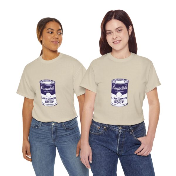 Deep Purple Pop Art Soup Can T-Shirt - Image 10