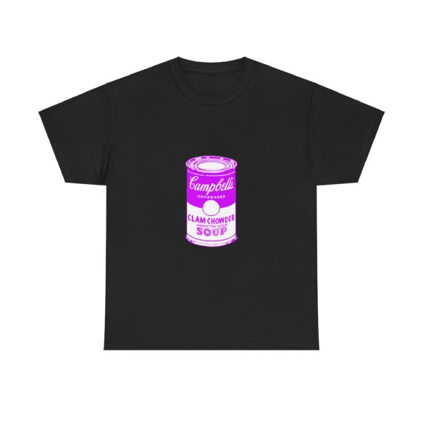 Pink Pop Art Soup Can T-Shirt - Image 11