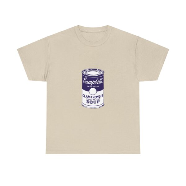 Deep Purple Pop Art Soup Can T-Shirt - Image 11