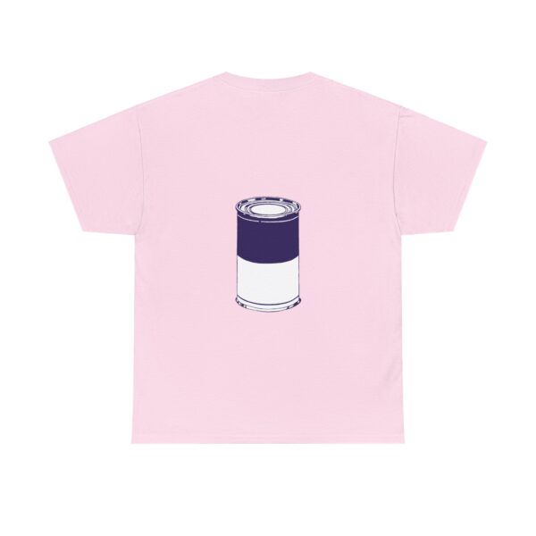 Deep Purple Pop Art Soup Can T-Shirt - Image 6