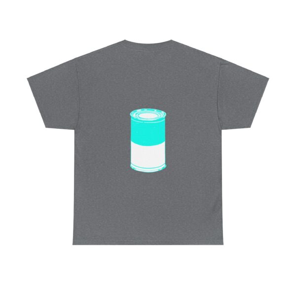 Cyan Pop Art Soup Can T-Shirt - Image 6