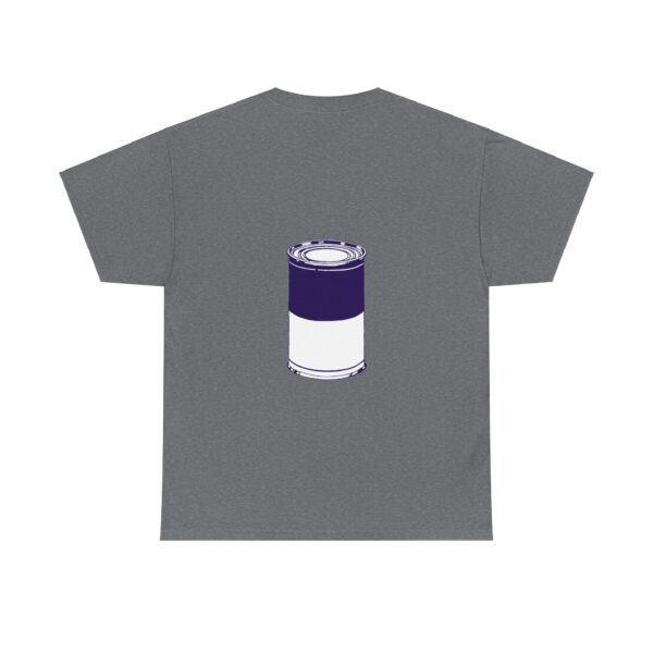 Deep Purple Pop Art Soup Can T-Shirt - Image 9