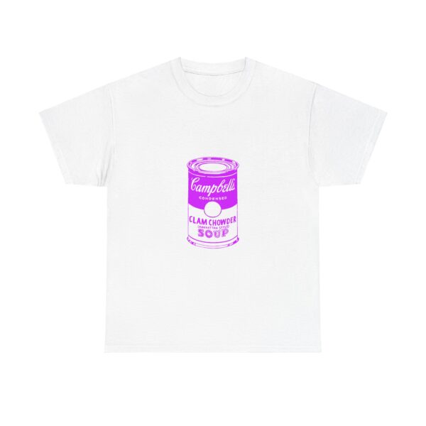 Pink Pop Art Soup Can T-Shirt - Image 17