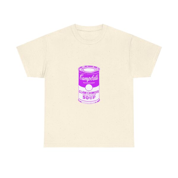 Pink Pop Art Soup Can T-Shirt - Image 5