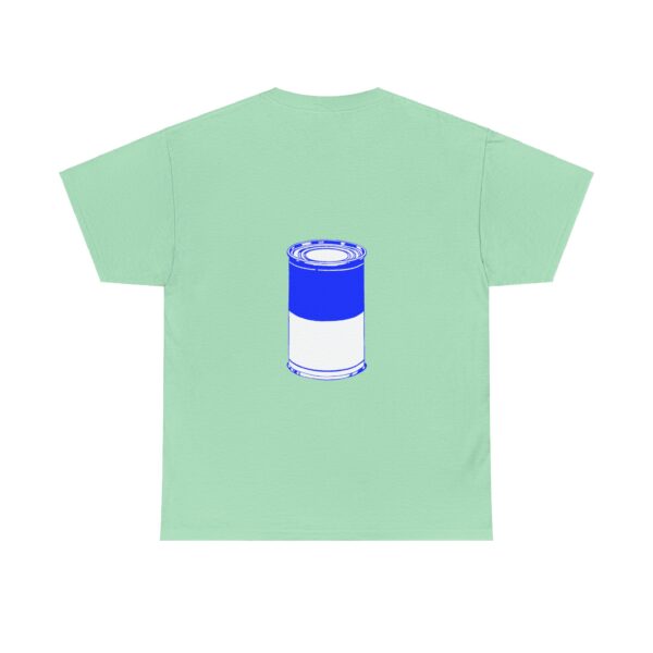 Blueberry Pop Art Soup Can T-Shirt - Image 3