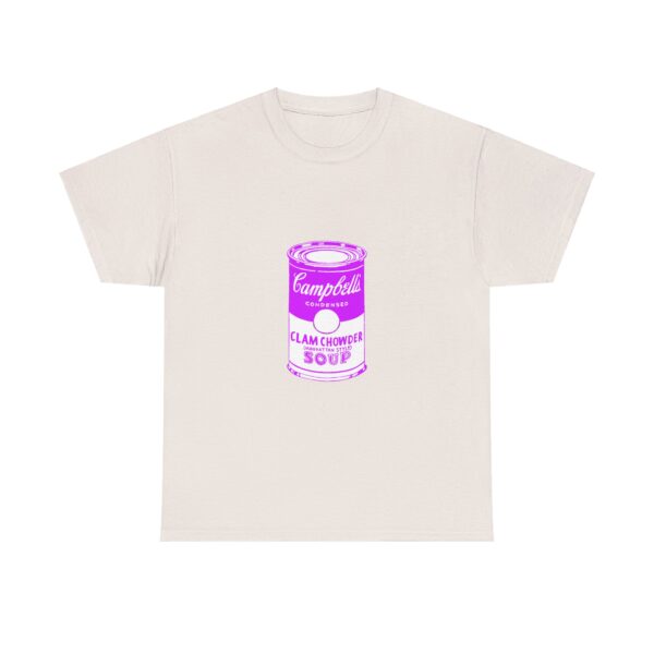 Pink Pop Art Soup Can T-Shirt - Image 14