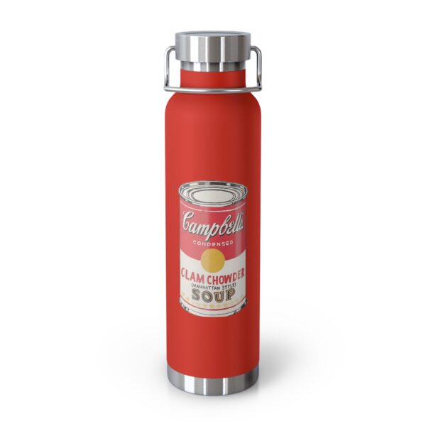 Pop Art Soup Can Copper Vacuum Insulated Bottle, 22oz - Image 23