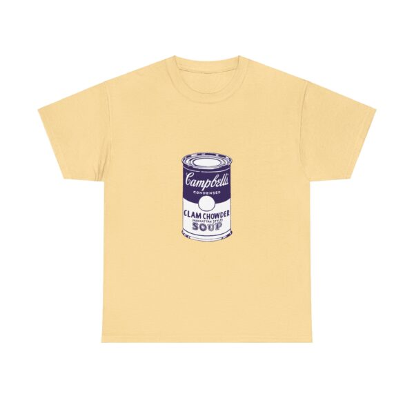 Deep Purple Pop Art Soup Can T-Shirt - Image 14