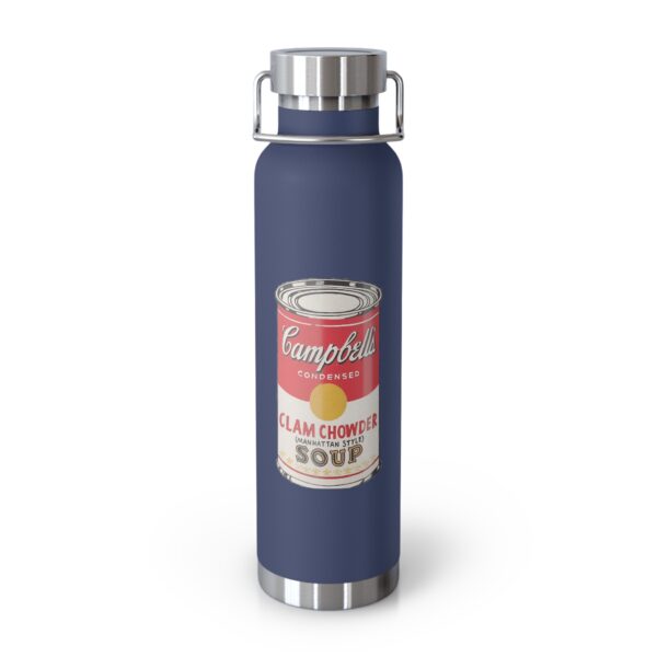 Pop Art Soup Can Copper Vacuum Insulated Bottle, 22oz - Image 5